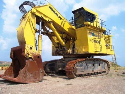 DOWNLOAD KOMATSU PC4000-6E (JPN) HYDRAULIC SHOVEL PARTS MANUAL SN 08230 