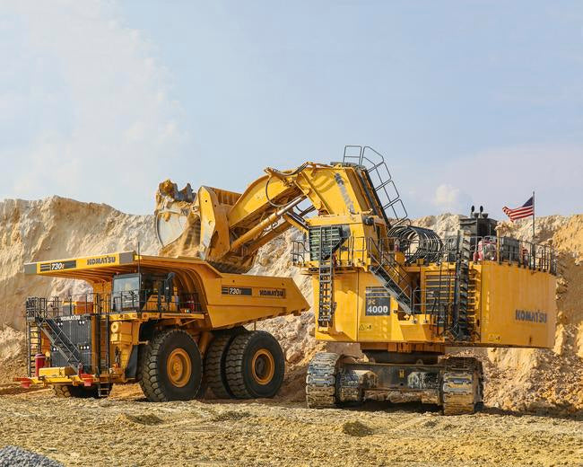 DOWNLOAD KOMATSU PC4000-6 (US) HYDRAULIC MINING SHOVEL PARTS CATALOG MANUAL SN 58102