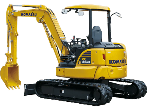 DOWNLOAD KOMATSU PC45MR -5 (JPN) HYDRAULIC EXCAVATOR PARTS MANUAL 30001-UP