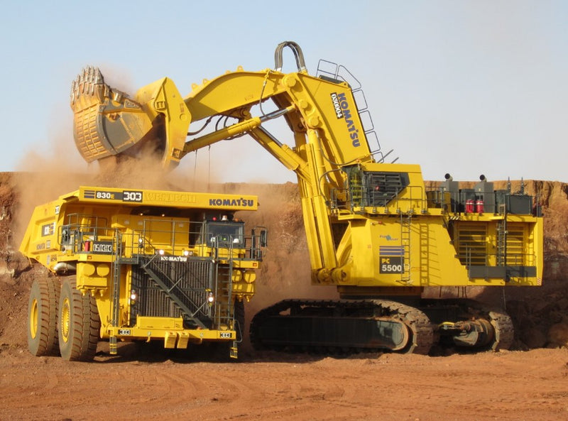 DOWNLOAD KOMATSU PC5500-6E (US) HYDRAULIC MINING SHOVEL PARTS CATALOG MANUAL SN 15122