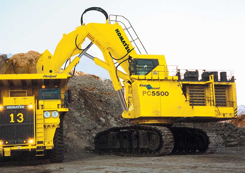 DOWNLOAD KOMATSU PC5500-6 (US) HYDRAULIC MINING SHOVEL PARTS CATALOG MANUAL SN 15139