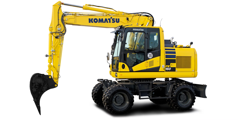 DOWNLOAD KOMATSU PW160-7K (US) WHEELED EXCAVATOR PARTS CATALOG MANUAL SN K40001-UP