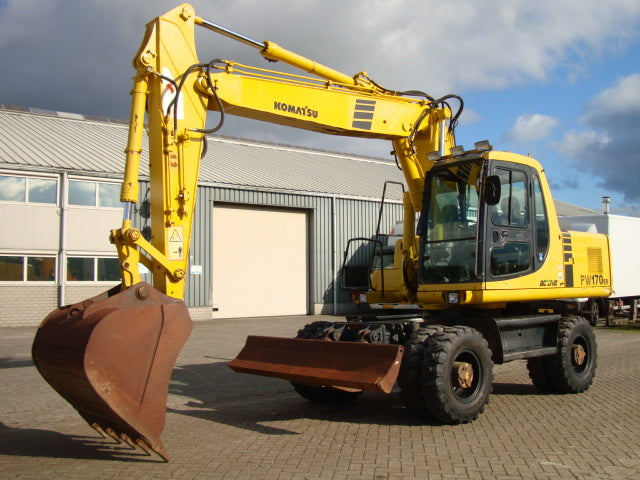 DOWNLOAD KOMATSU PW170ES-6K (US) WHEELED EXCAVATOR PARTS CATALOG MANUAL SN K30001-UP
