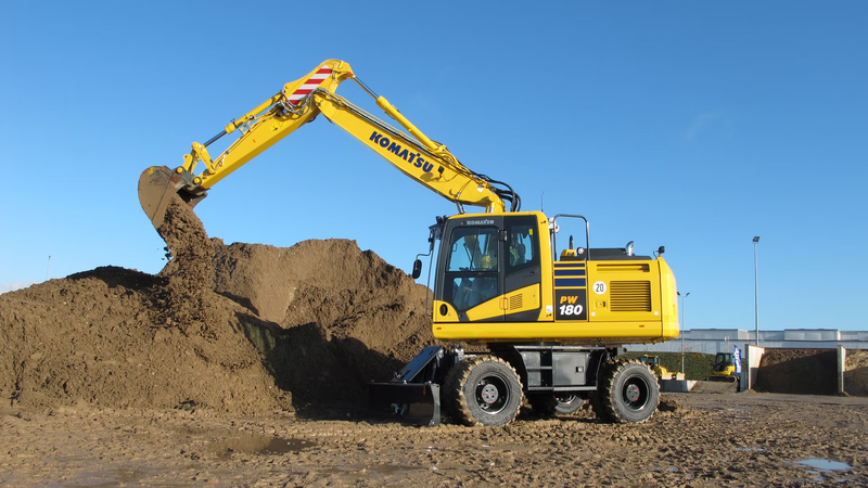 DOWNLOAD KOMATSU PW180-7K (US) WHEELED EXCAVATOR PARTS CATALOG MANUAL SN K40001-UP