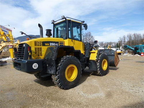 DOWNLOAD KOMATSU WA250PZ-6 (JPN) WHEEL LOADER PARTS MANUAL SN 77530-UP (KAL PDI STEPS (Chassis only))