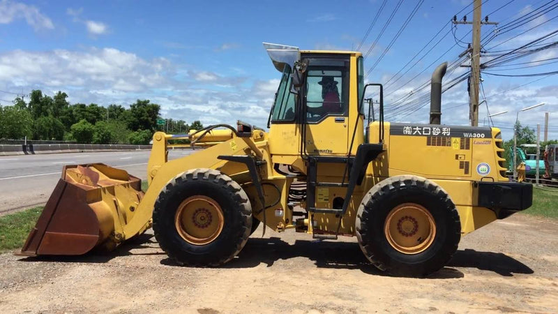 DOWNLOAD KOMATSU WA300-1 (US) WHEEL LOADER PARTS CATALOG MANUAL SN 10001-UP (Overseas Version)