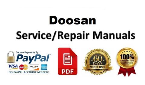Schematic Manual - Doosan S55-VP Hydraulic STD Mini Excavator Download
