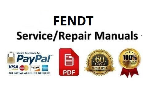 Service Manual - Fendt D 0826 LE 522 Engine