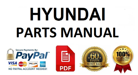 PARTS MANUAL - HYUNDAI 35/40/45D-9S 50DA-9SA FORK LIFT-DIESEL Download