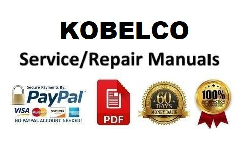 Service Manual - Kobelco 27SR ACERA TIER 4 COMPACT CRAWLER EXCAVATOR Download 