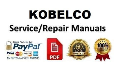 Service Manual - Kobelco SK27SR-3 Hydraulic Excavator PV10-27001 Download 