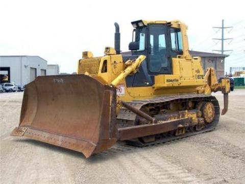 SERVICE MANUAL + OPERATION & MAINTENANCE MANUAL - KOMATSU D87E-2 D87P-2 CRAWLER TRACTOR