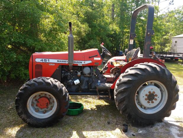 Massey Ferguson 451 471 481 491 492 400-series Tractor Repair Time Schedule Manual (Brazil)