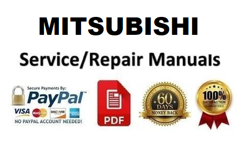 Service Manual - MITSUBISHI 4G63-32HL 4G64-33HL Diesel Engine Download