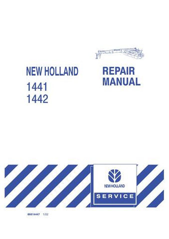 Service Manual - New Holland 1441 1442 Disc Mower Conditioner 86614447