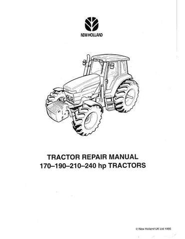 Service Manual - New Holland 170 190 210 240 HP Tractor 6035430100