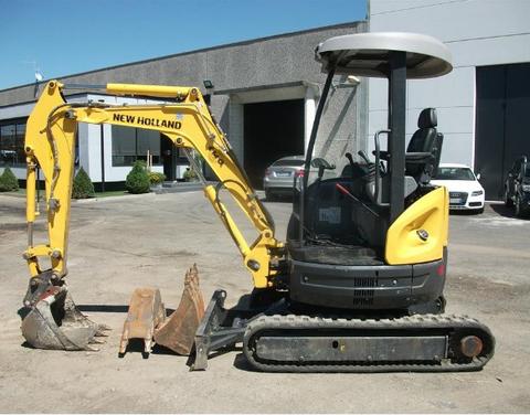 Service Manual - New Holland E80MSR Mini Crawler Excavator Download