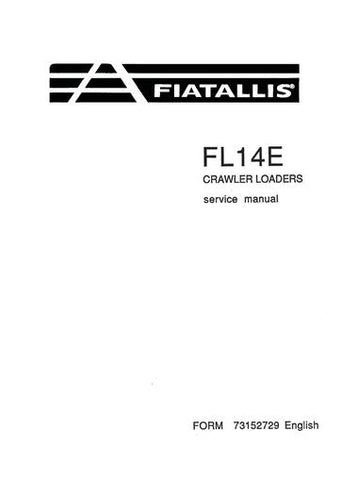 Service Manual - New Holland FL14E Crawler Loader 73152729R0