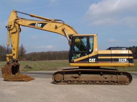 OPERATION AND MAINTENANCE MANUAL - CATERPILLAR 322B L EXCAVATOR 1BS DOWNLOAD