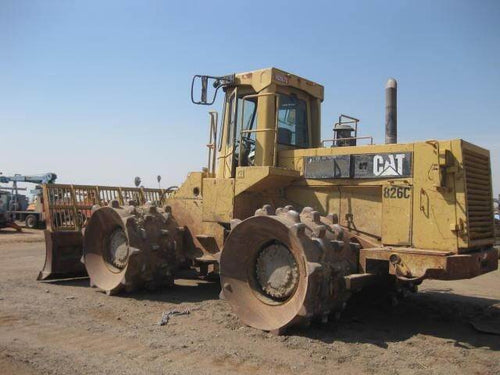 OPERATION AND MAINTENANCE MANUAL - CATERPILLAR 826C LANDFILL COMPACTOR 87X Download