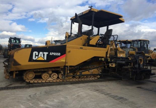 OPERATION AND MAINTENANCE MANUAL -  CATERPILLAR AP655D ASPHALT PAVER MAN Download