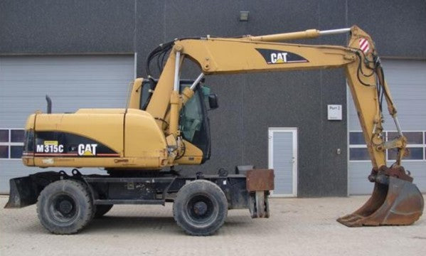 OPERATION AND MAINTENANCE MANUAL - CATERPILLAR M315C WHEELED EXCAVATOR BDM DOWNLOAD 