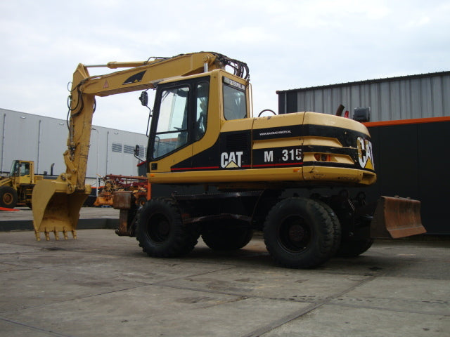 OPERATION AND MAINTENANCE MANUAL - CATERPILLAR M315 WHEELED EXCAVATOR 7ML DOWNLOAD 