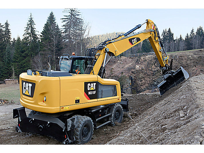 OPERATION AND MAINTENANCE MANUAL - CATERPILLAR M318F WHEELED EXCAVATOR F8B DOWNLOAD 