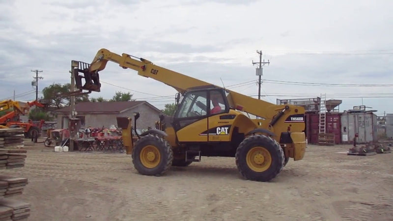 OPERATION AND MAINTENANCE MANUAL - CATERPILLAR TH560B TELEHANDLER SLG DOWNLOAD 