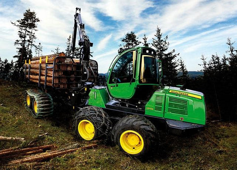 OPERATOR INSTRUCTION MANUAL - JOHN DEERE 1210E Tier 2 (IT4- platform) CTL Forwarder (F682270) DOWNLOAD 1WJ1210E001698-