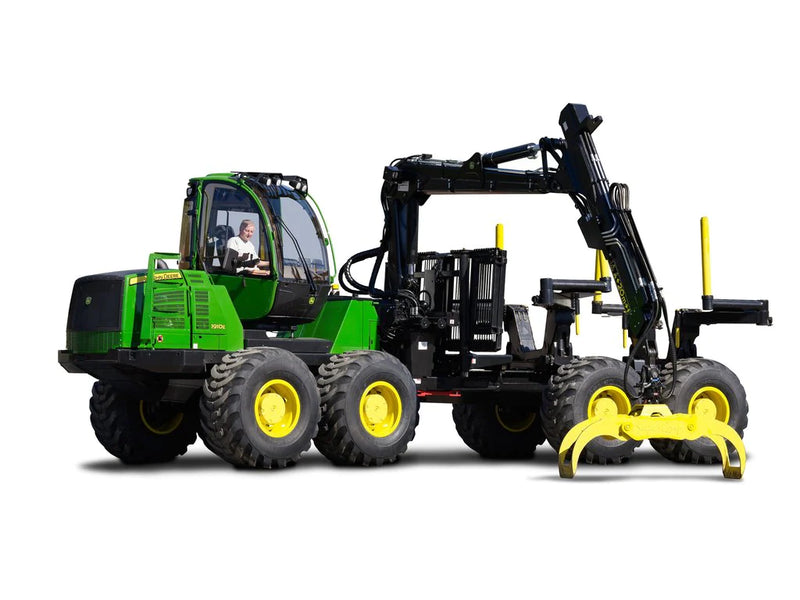 OPERATOR INSTRUCTION MANUAL - JOHN DEERE 1910E Tier 2 Rotating & Leveling Cabin CTL Forwarder (F722444) DOWNLOAD PIN: 1WJ1910E_ _C001884-