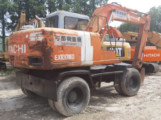 OPERATOR MANUAL - HITACHI EX100W WHEEL TYPE HYDRAULIC EXCAVATOR (EM11A-1-1) SN: 0103-UP DOWNLOAD