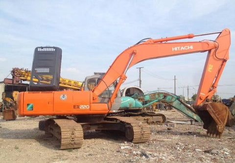 OPERATOR MANUAL - HITACHI EX220LC-5 Excavator (EM15S-1-1) SN: 01001-UP DOWNLOAD