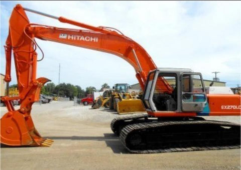 OPERATOR MANUAL - HITACHI EX270-5 Excavator (EM15J-2-1) SN: 010505-UP DOWNLOAD