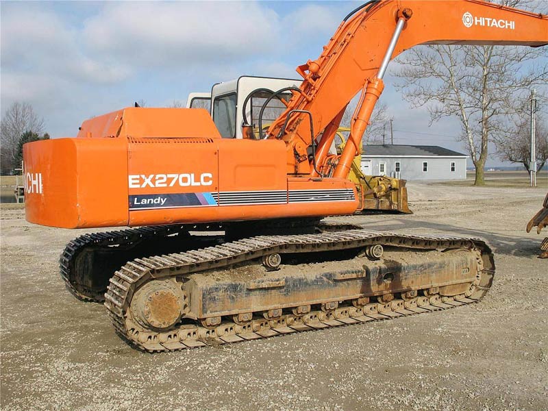 OPERATOR MANUAL - HITACHI EX270LC Excavator (EM158-1-4) SN: 06984-UP DOWNLOAD