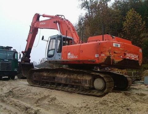 OPERATOR MANUAL - HITACHI EX550-5 Excavator (EM17H-1-2) SN: 07001-UP DOWNLOAD