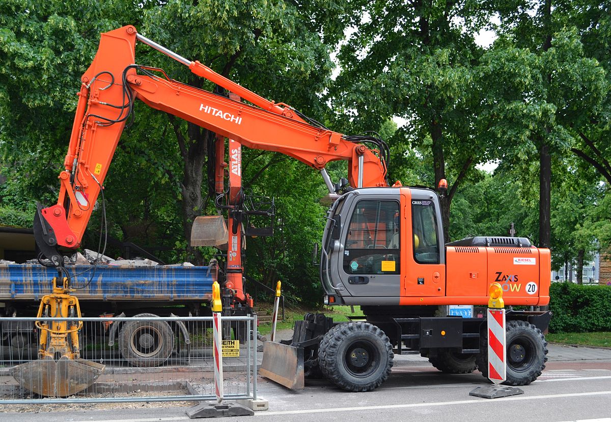 OPERATOR MANUAL - HITACHI ZAXIS 180W Wheel Excavator (EMCBB-2-1) SN: 001001-UP DOWNLOAD