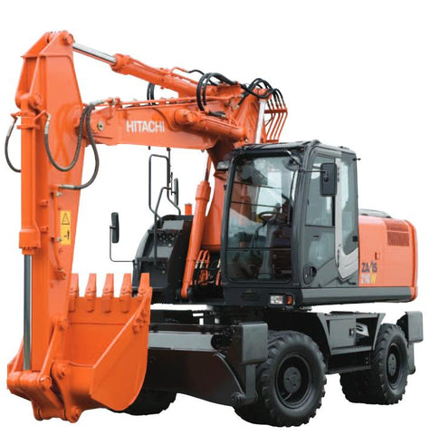 OPERATOR MANUAL - HITACHI ZAXIS 190W-3 Wheeled Excavator (EMCGB-EN1-4(MD)) SN: 002001-UP DOWNLOAD