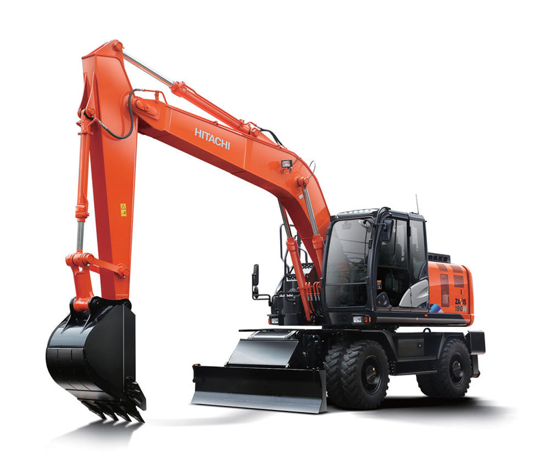 OPERATOR MANUAL - HITACHI ZAXIS 190W-5N Wheeled Excavator (ENMLBA-NA1-3) SN: 003001-UP DOWNLOAD