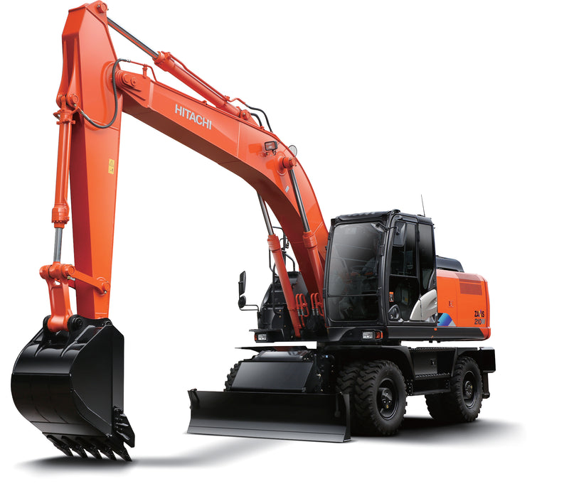 OPERATOR MANUAL - HITACHI ZAXIS 210W Wheeled Excavator (EMCBB-NA3-1) SN: 001070-UP DOWNLOAD