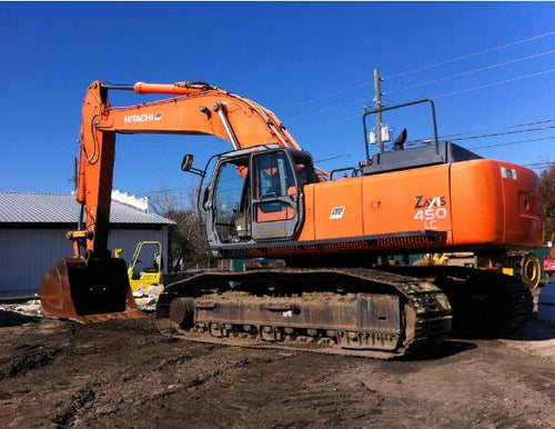 OPERATOR MANUAL - HITACHI ZAXIS 450-3 Hydraulic Excavator (EM1J1-2-1(MD)) SN: 020001-UP DOWNLOAD