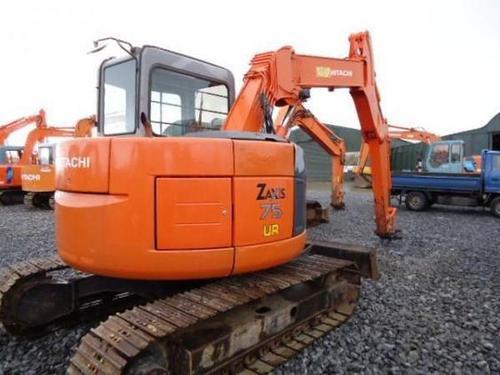 OPERATOR MANUAL - HITACHI ZAXIS 75US-A Excavator (EM1CD-2-1) SN: 040001-UP DOWNLOAD