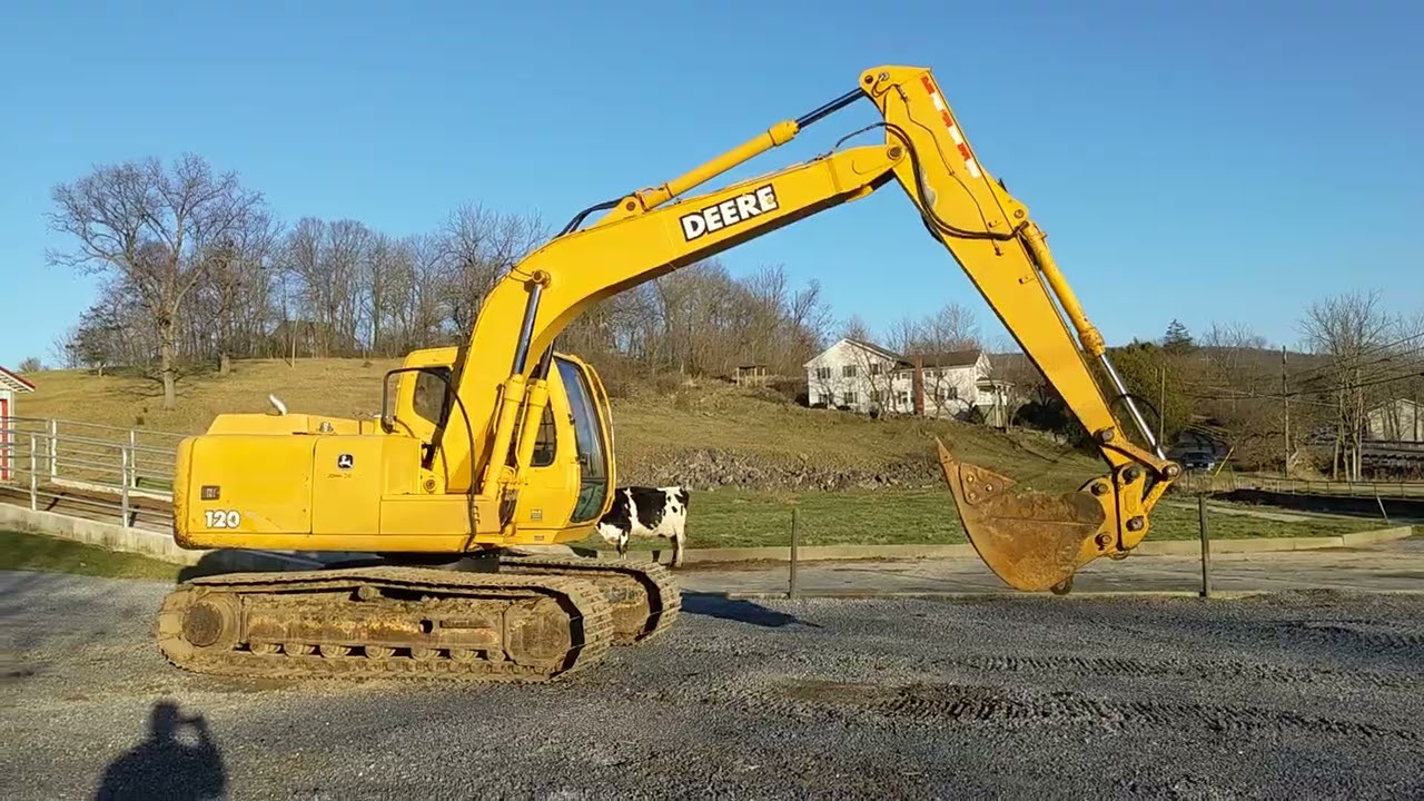 OPERATOR MANUAL - JOHN DEERE 120 Excavator (OMT185534) DOWNLOAD