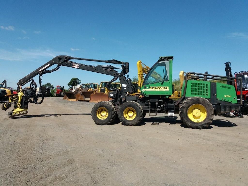 OPERATOR MANUAL - JOHN DEERE 1270D Wheeled Harvester (F069314) WJ1270D000750- DOWNLOAD