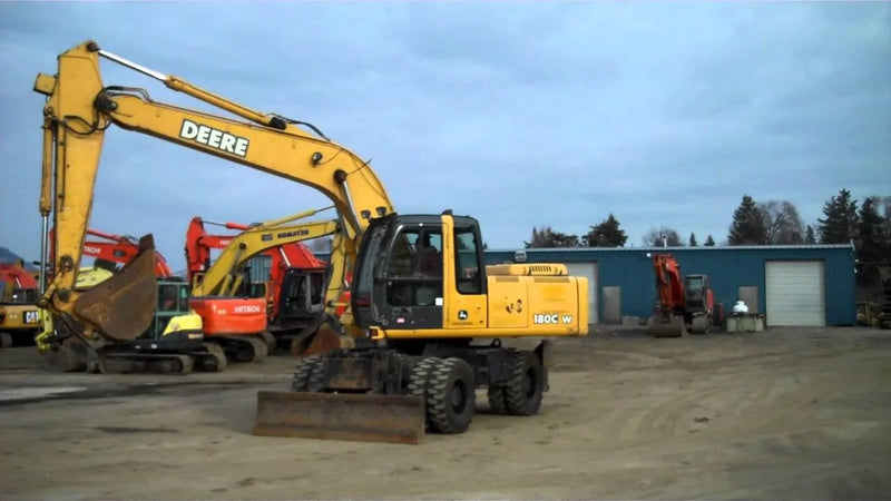 OPERATOR MANUAL - JOHN DEERE 180CW and 210CW Wheeled Excavator (OMT213055) DOWNLOAD