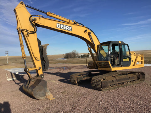 Pdf Operator Manual - John Deere 200CLC Excavator (Omt187348) Download