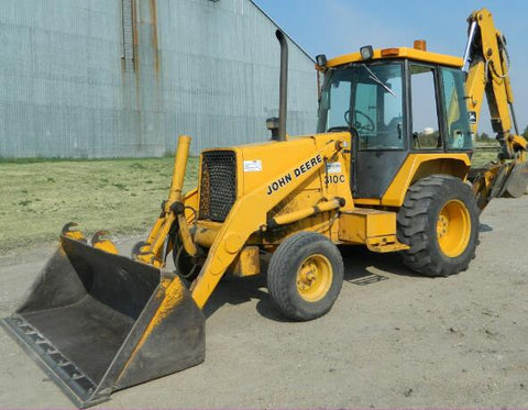 OPERATOR MANUAL - JOHN DEERE 210C/310C BACKHOE LOADER AND 210C LANDSCAPE LOADER (OMT132953) OPERATOR MANUAL