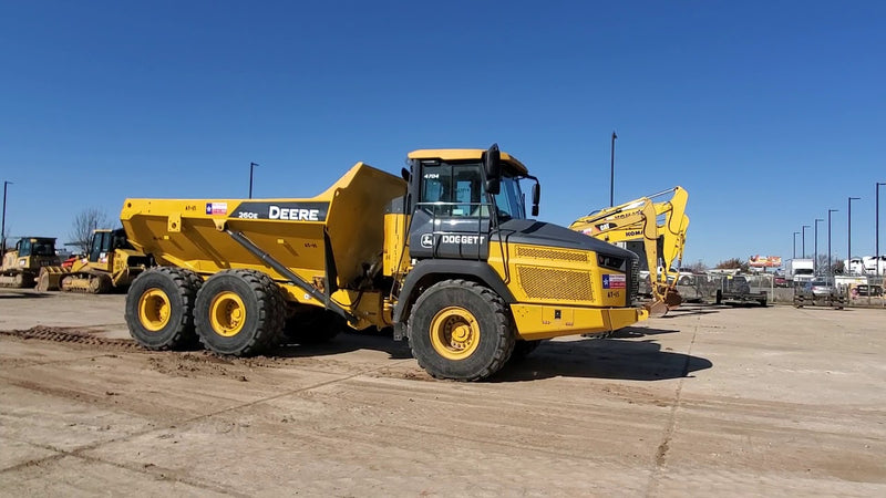 OPERATOR MANUAL - JOHN DEERE 260E Articulated Dump Truck (OMT437831X019) (PIN 1DW260E - D708125) DOWNLOAD