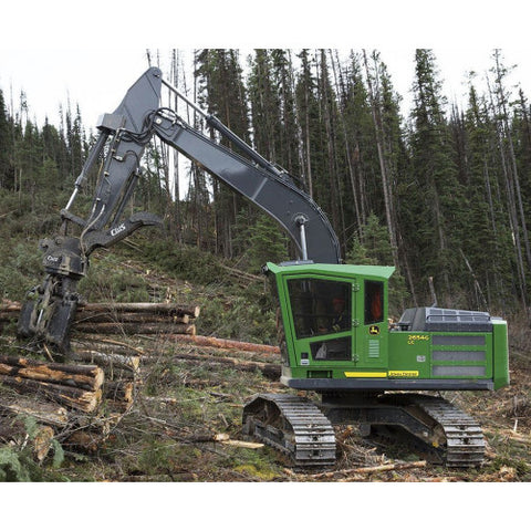 Pdf Operator Manual - John Deere 2654G and 2654GLC Forestry Excavator Download