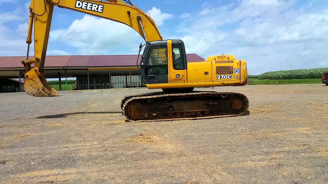 OPERATOR MANUAL - JOHN DEERE 270CLC Excavator (OMT187348) DOWNLOAD